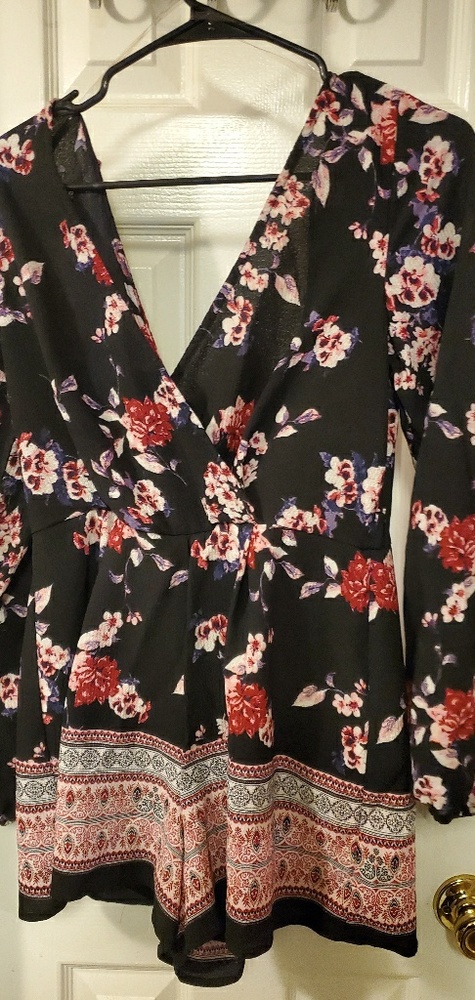 Floral romper